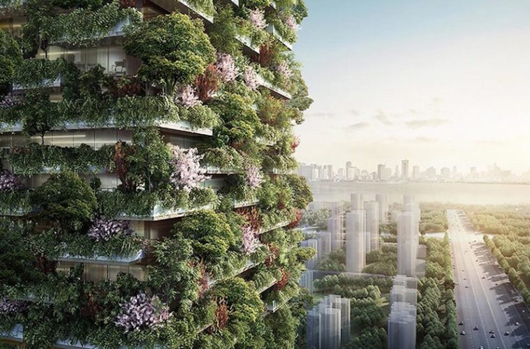 Asia’s First Vertical Forest in China